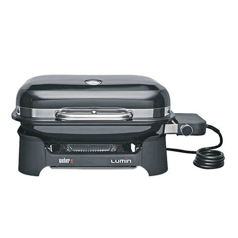 245185 - WEBER - Elektrogrill "Lumin Compact", schwarz - 50 Euro Zuzahlung