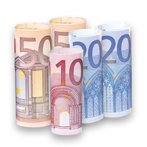 Wir überweisen Ihnen 150 Euro